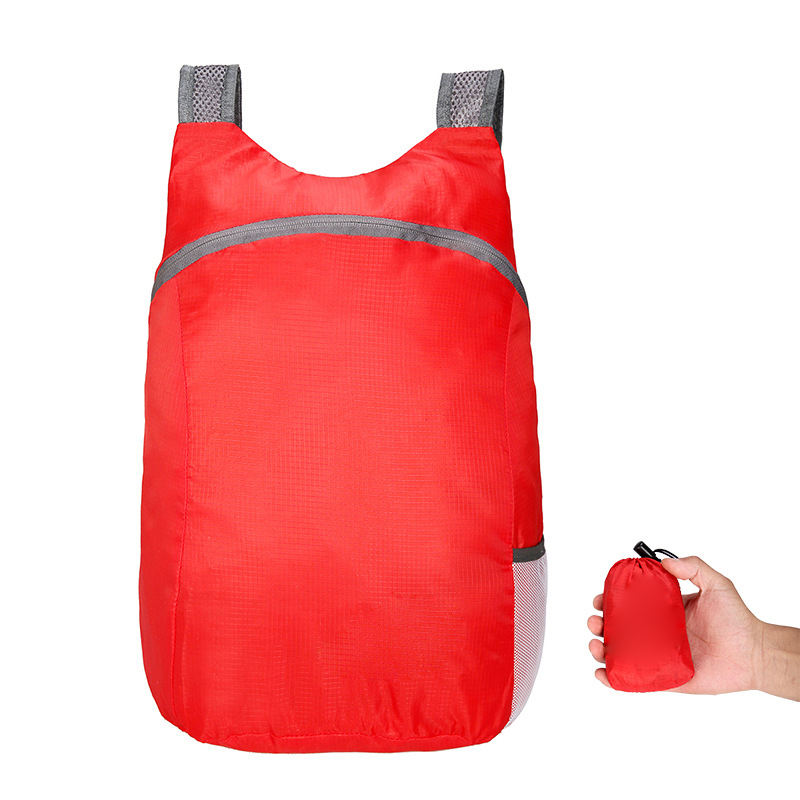 Bolsas dobráveis ​​Mochila para compras Mochila Faltbar Mochila para esportes ao ar livre Mochila ultraleve para armazenamento Mochila dobrável