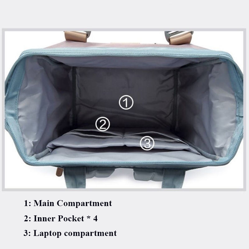 Mochila para laptop de 15,6 polegadas para mulheres à prova d'água anti-roubo mochila de viagem