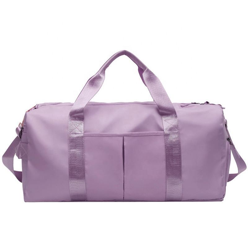 Mochila esportiva de bagagem de mão personalizada à prova de vazamento de grande capacidade para viagem bolsa noturna feminina