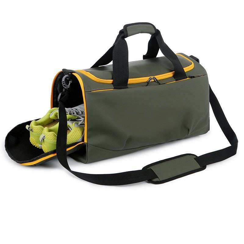 Mochila portátil portátil de grande capacidade à prova d'água para viagem personalizada para academia esportiva molhada e seca com logotipo