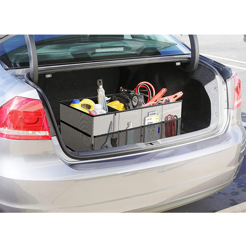 Organizador de armazenamento de caixa de armazenamento de SUV grande portátil portátil ao ar livre para carros universais